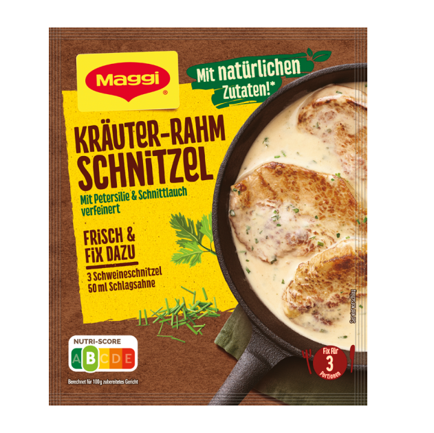 Maggi Herbs Cream Schnitzel Seasoning Mix for KräuterSahne Schnitzel