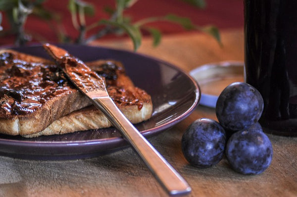 German plum jam pflaumenmus Plum butter