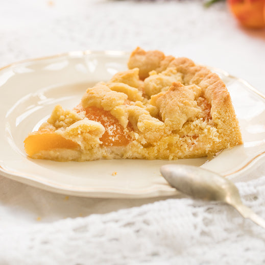 German Streusel Cake with Apricots