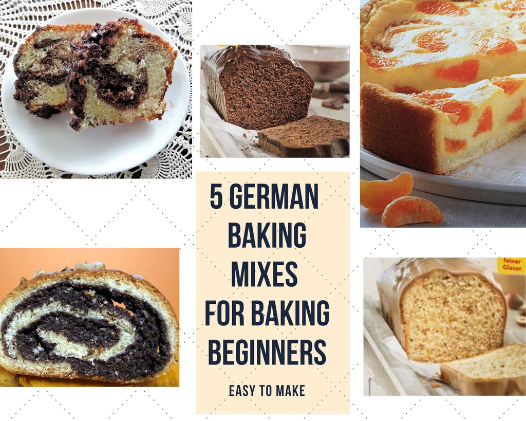 5 German Baking Mixes for Baking Beginners