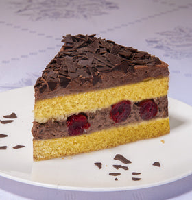German Cherry Chocolate Layered Cake