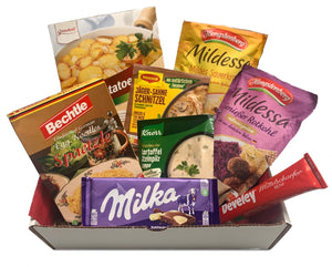 Gift box with german food - german delicatessen box