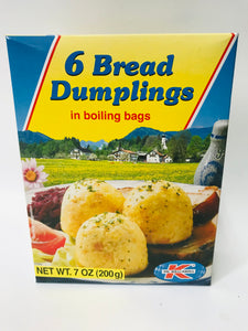 dr knoll bread dumplings semmelknodel in cooking, 6 dumplingspouch 