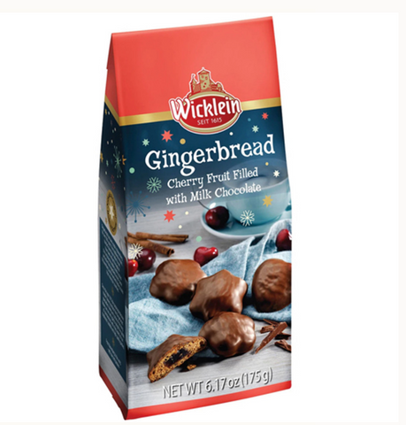 Wicklein Filled Gingerbread with Cherry Fruit  7oz