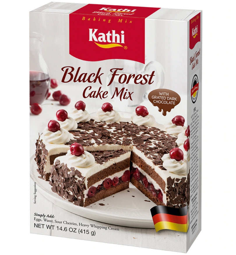 german black forest cake - kathi baking mix Made in Germany