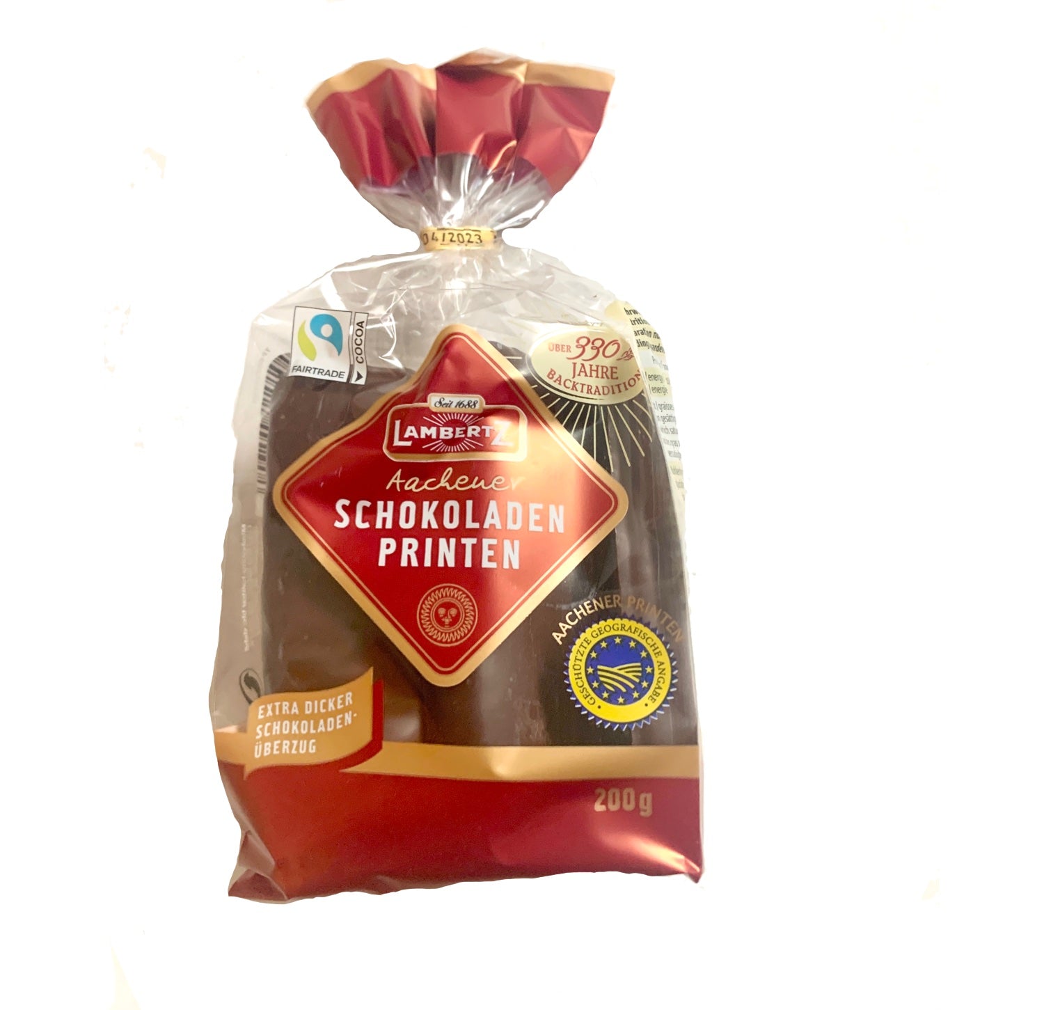 German Spiced Chocolate Lebkuchen - Aachener Printen - 7 oz