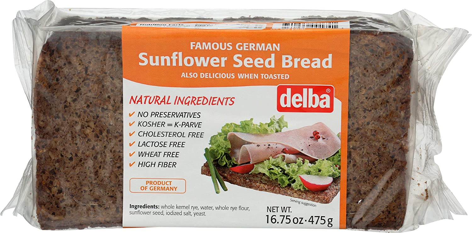 delba sunflower seed bread