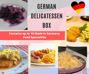 german delicatessen box - with made in germany food items