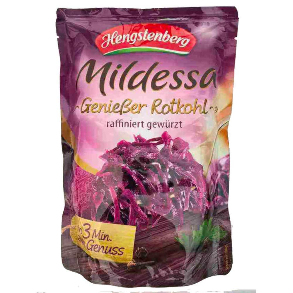 German Red Cabbage in Pouch from Hengstenberg - Made in Germany