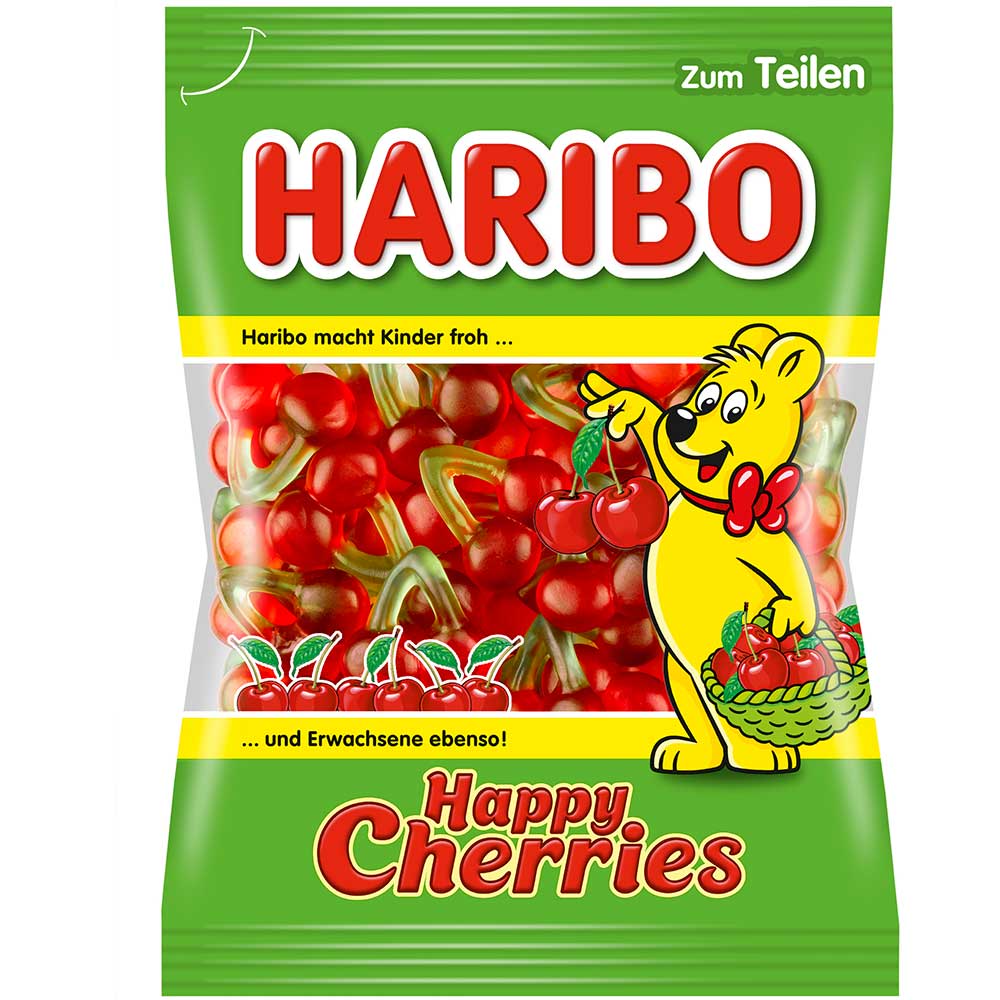 Haribo Happy Cherries- No Artificial Flavors & Colors