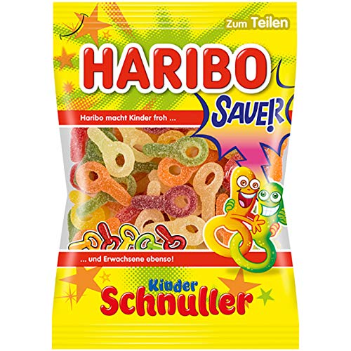 Haribo Schnuller Sour- No Artificial Flavors & Colors