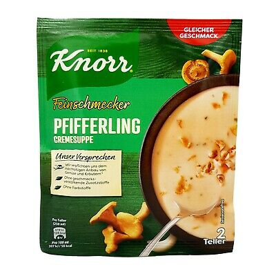 Knorr Chanterelle Soup Pfifferling Cremesuppe - All Natural, Non-GMO