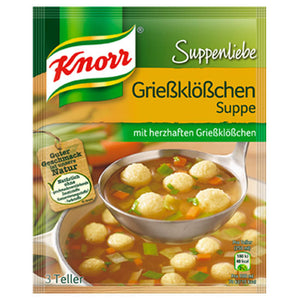 Knorr Griessklösschen Suppe - Semolina Dumplings Soup