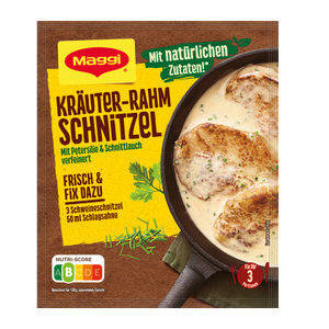 Maggi Herbs Cream Schnitzel Seasoning- Mix for Kräuter-Sahne Schnitzel