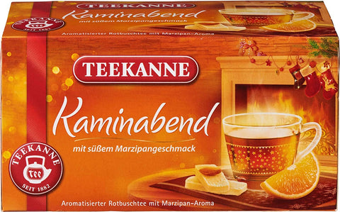 Teekanne Winter Tea Kaminabend with Marzipan Flavor
